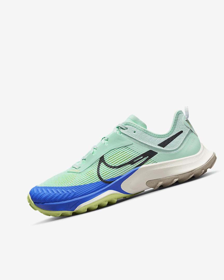 Nike Air Zoom Terra Kiger 8 Trail Løpesko Dame Mint Grå Blå | NO5029