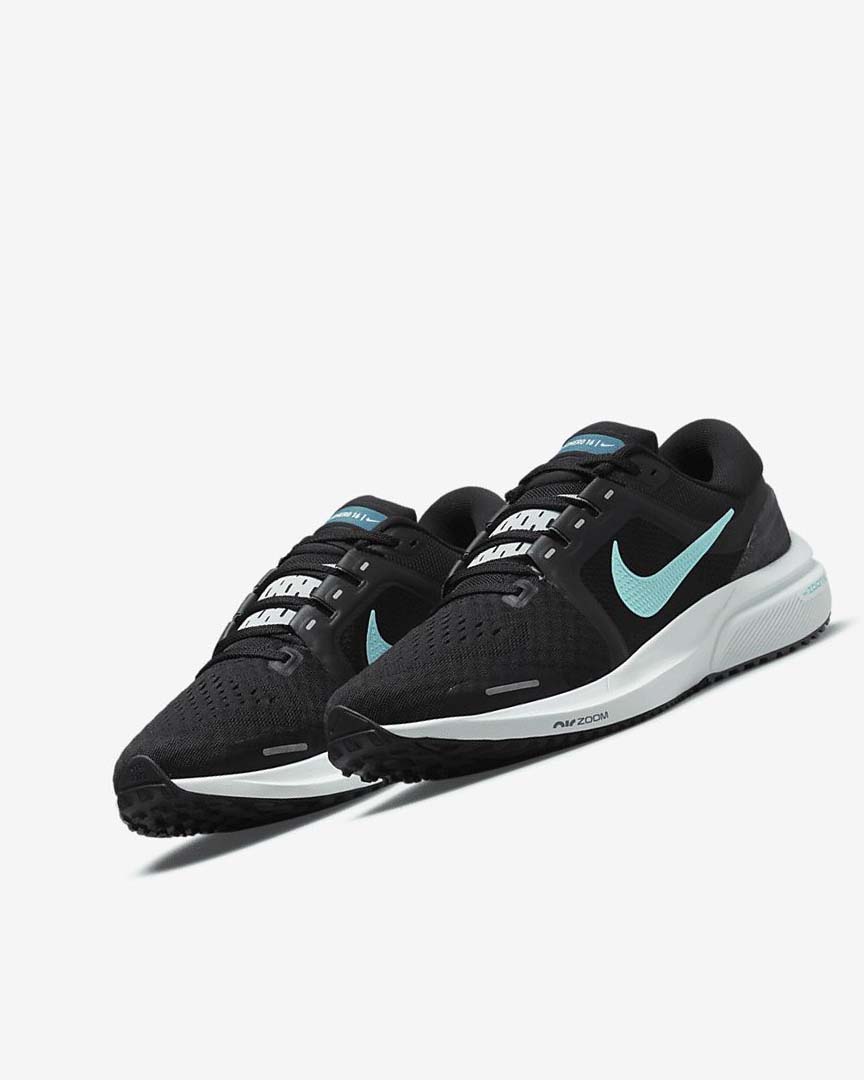 Nike Air Zoom Vomero 16 Løpesko Vei Dame Svarte Lyse Turkis Grønn | NO2432