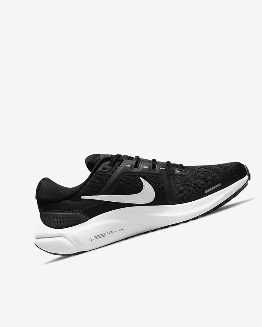 Nike Air Zoom Vomero 16 Løpesko Vei Dame Svarte Mørke Grå Hvite | NO2830