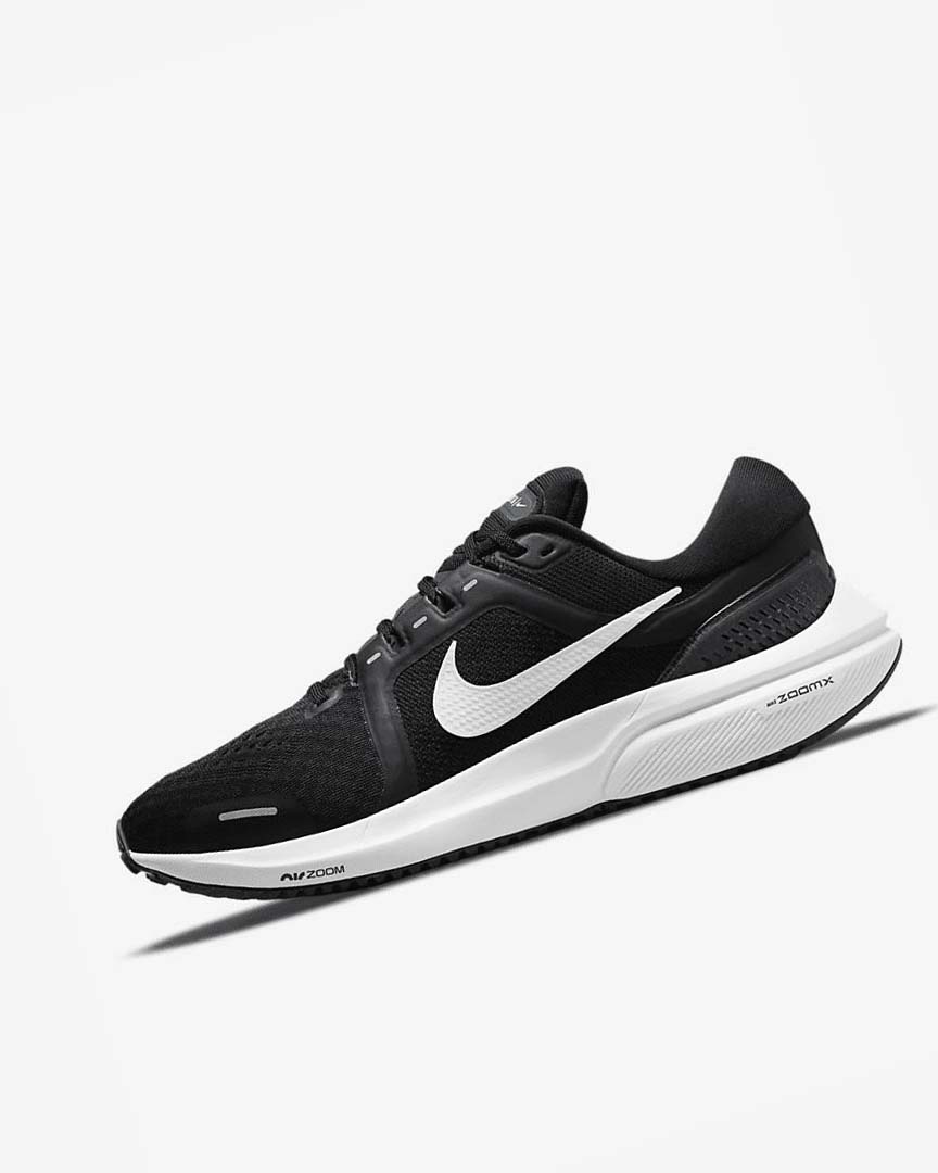 Nike Air Zoom Vomero 16 Løpesko Vei Herre Svarte Mørke Grå Hvite | NO2409