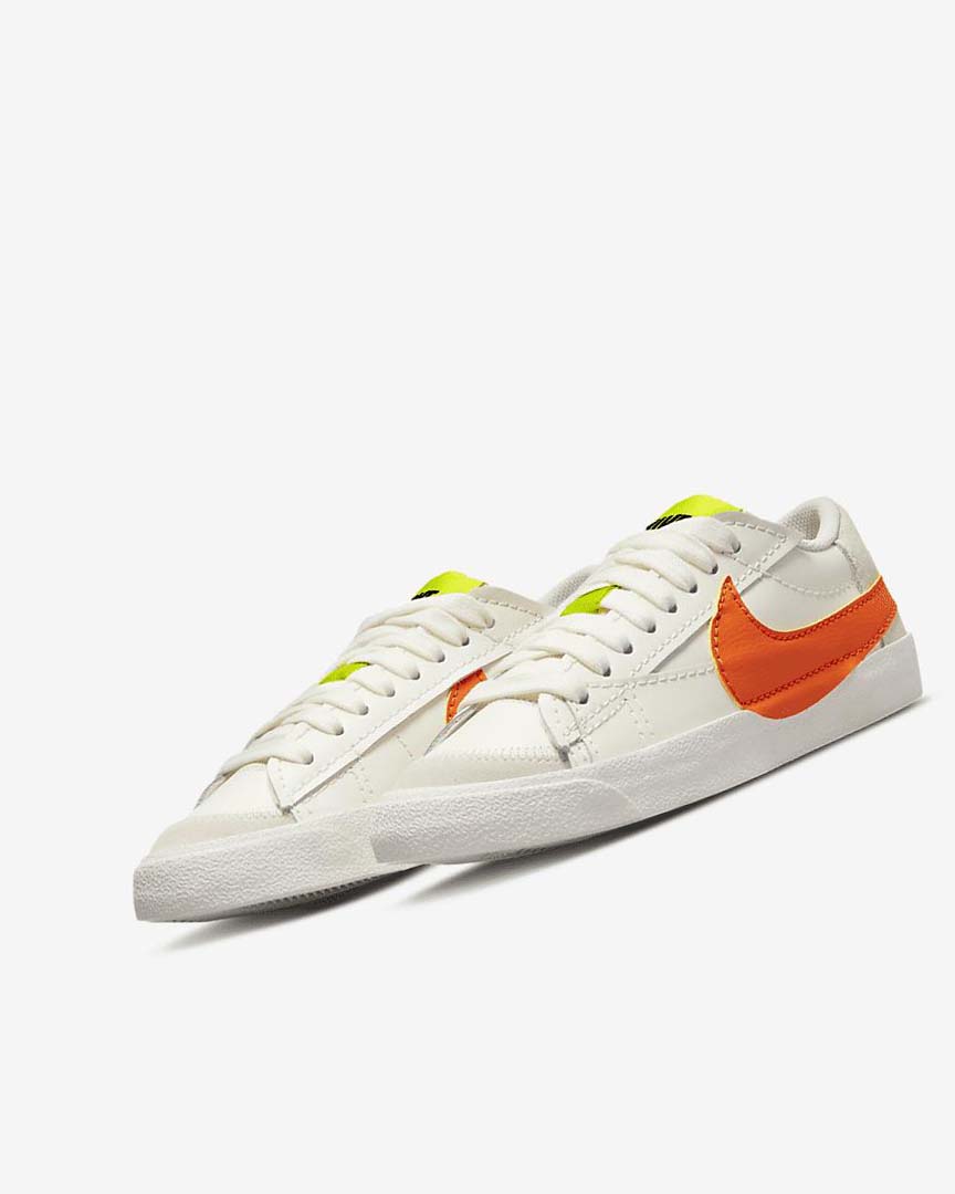 Nike Blazer Low '77 Jumbo Joggesko Dame Grønn Oransje | NO3135