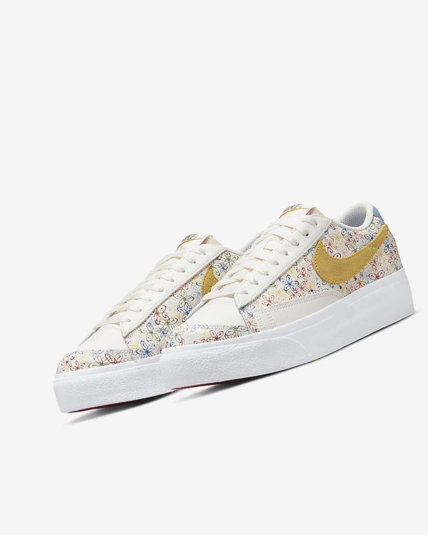 Nike Blazer Low Platform Joggesko Dame Kongeblå Blå | NO4900