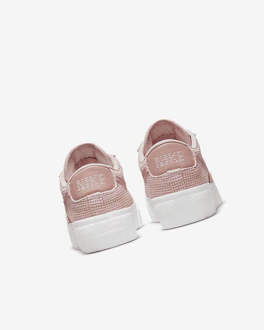 Nike Blazer Low Platform Joggesko Dame Rosa Hvite Rosa Rosa | NO5310