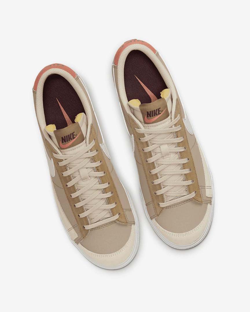 Nike Blazer Low Platform SP Joggesko Dame Khaki Lyse Beige | NO2785