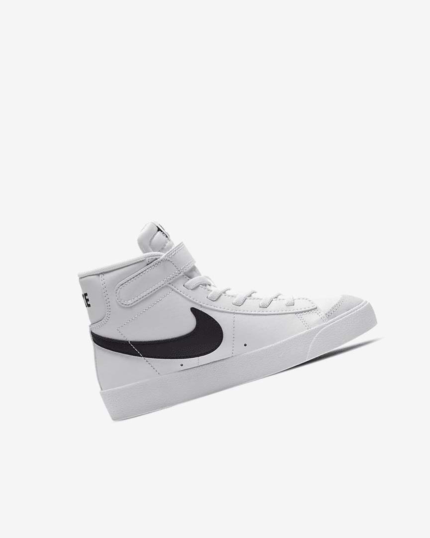 Nike Blazer Mid '77 Joggesko Gutt Hvite Oransje Svarte | NO5212