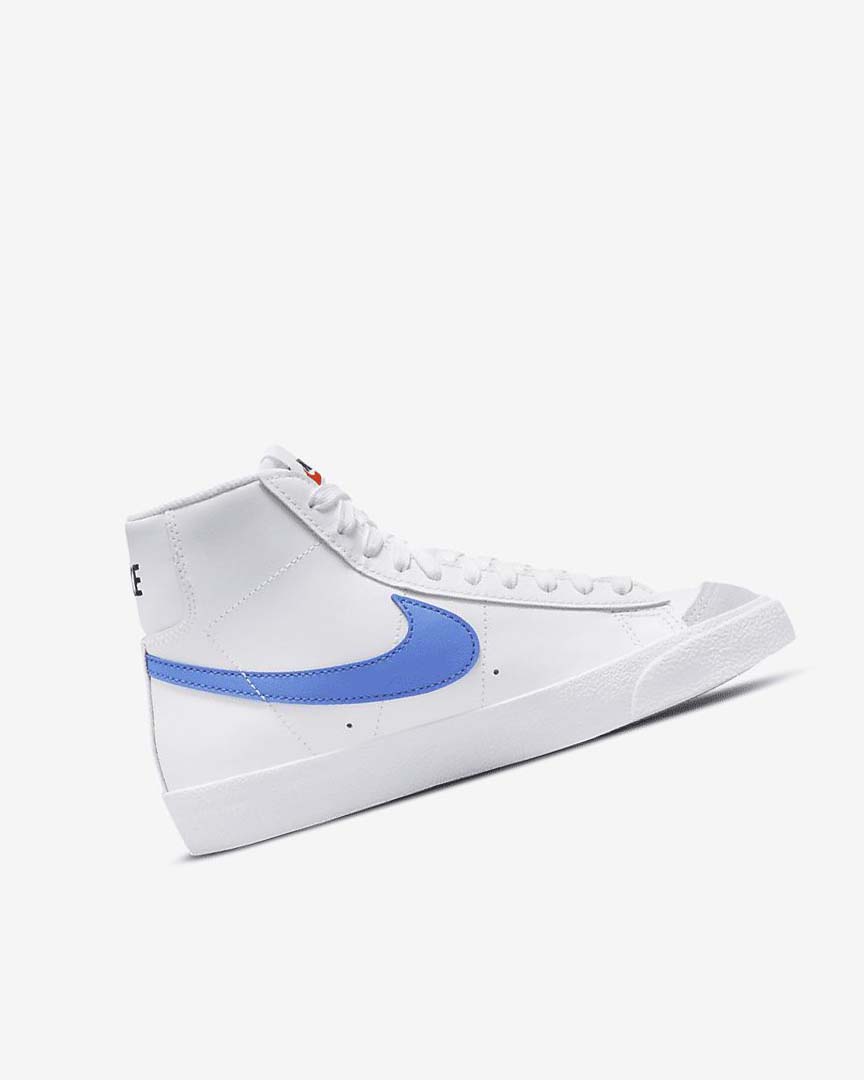 Nike Blazer Mid '77 Joggesko Gutt Hvite Blå Svarte Rød | NO5410