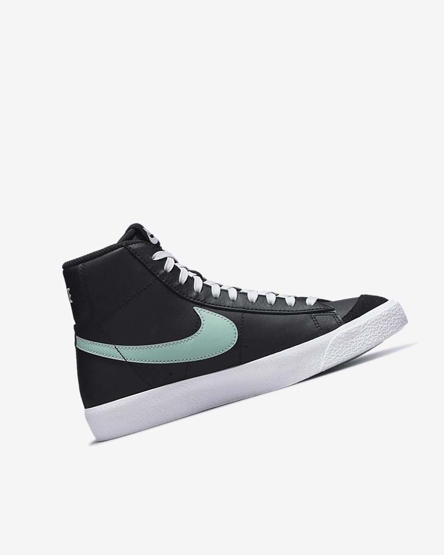 Nike Blazer Mid '77 Joggesko Gutt Svarte Hvite Mint | NO2638