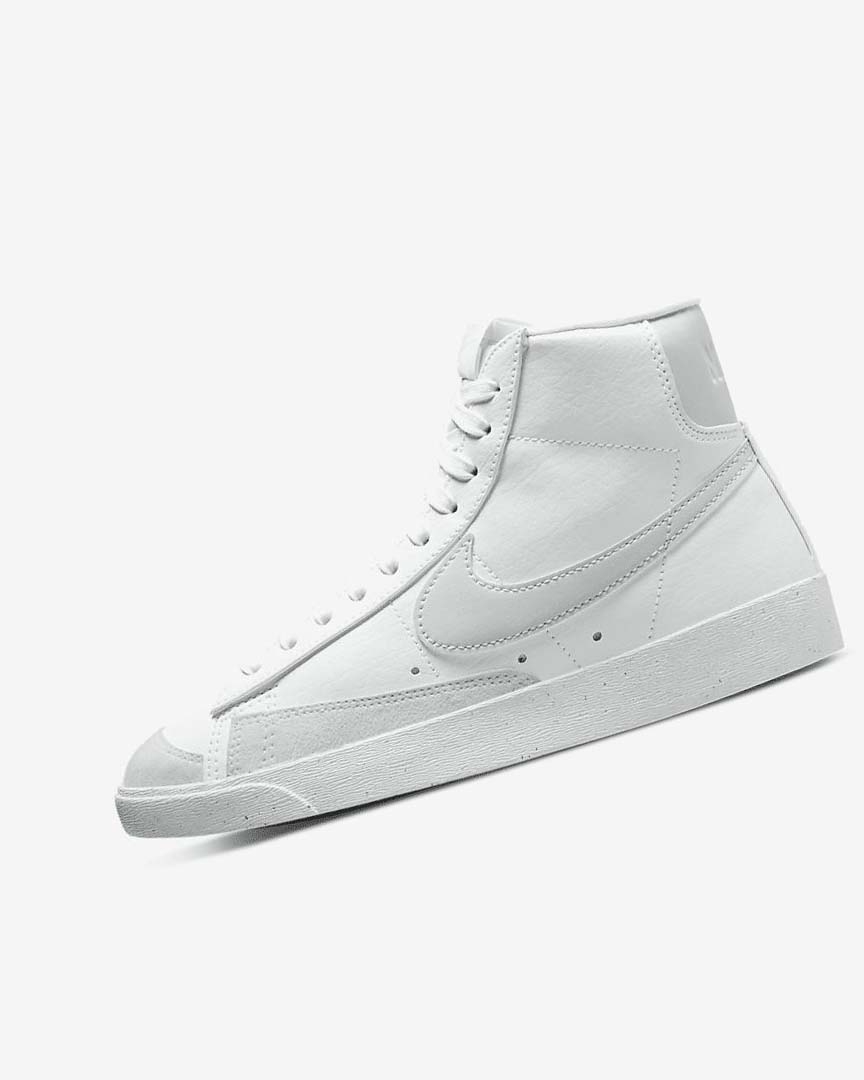 Nike Blazer Mid \'77 Next Nature Joggesko Dame Hvite Grønn | NO5558