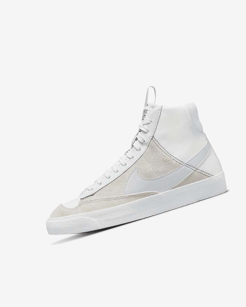 Nike Blazer Mid \'77 SE Dance Joggesko Gutt Hvite Hvite Blå Grå | NO2396