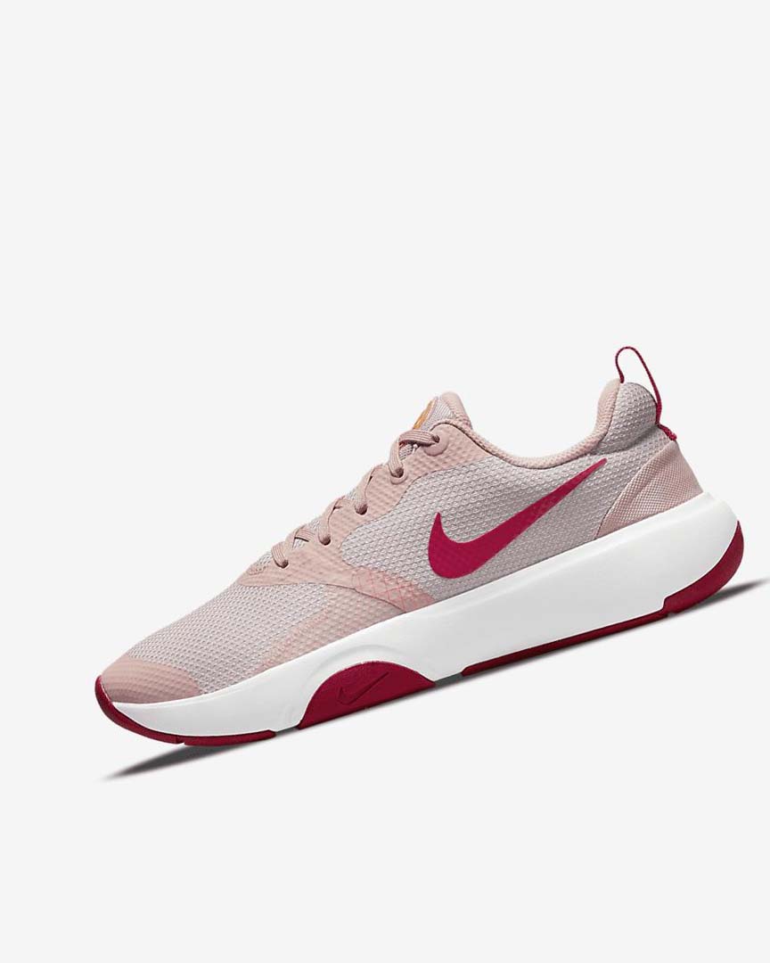 Nike City Rep TR Treningssko Dame Rosa Dyp Gul Rosa | NO5564