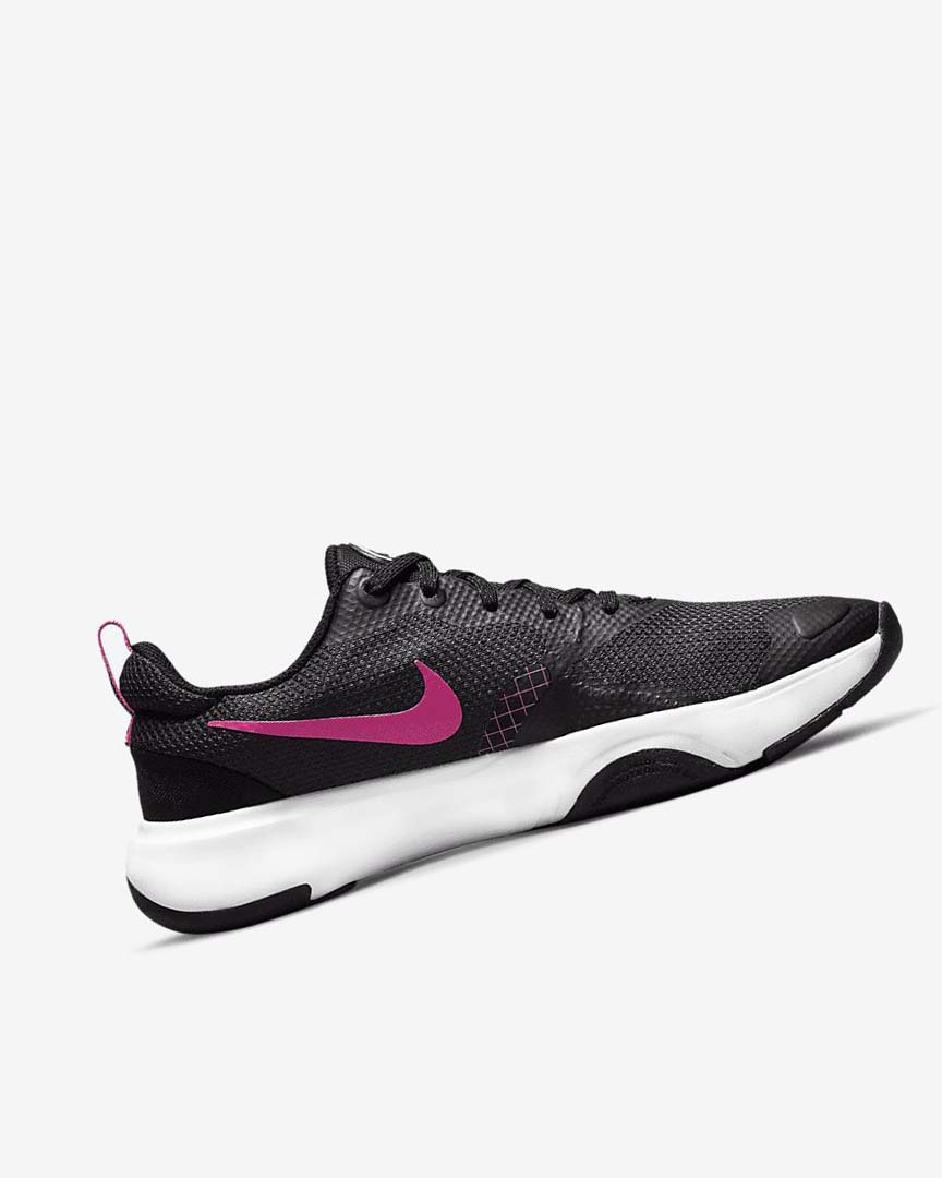 Nike City Rep TR Treningssko Dame Svarte Lilla Lilla Rosa | NO3022