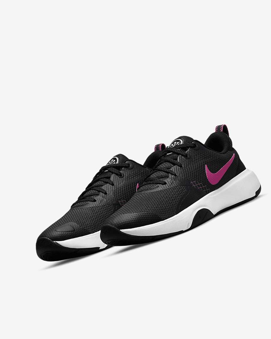 Nike City Rep TR Treningssko Dame Svarte Lilla Lilla Rosa | NO3022