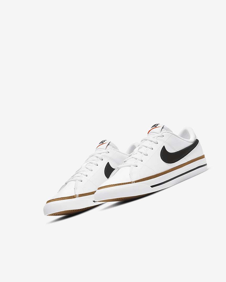 Nike Court Legacy Joggesko Gutt Hvite Lyse Brune Svarte | NO2568