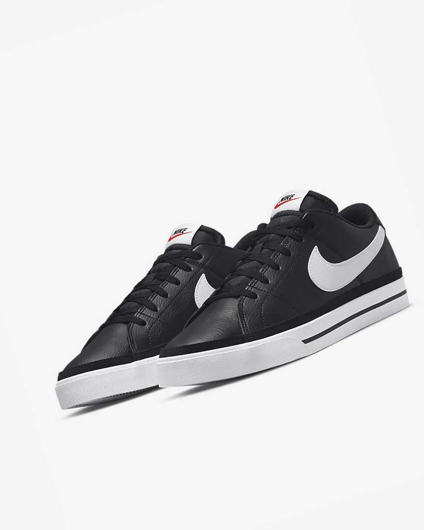 Nike Court Legacy Joggesko Herre Svarte Hvite | NO5071