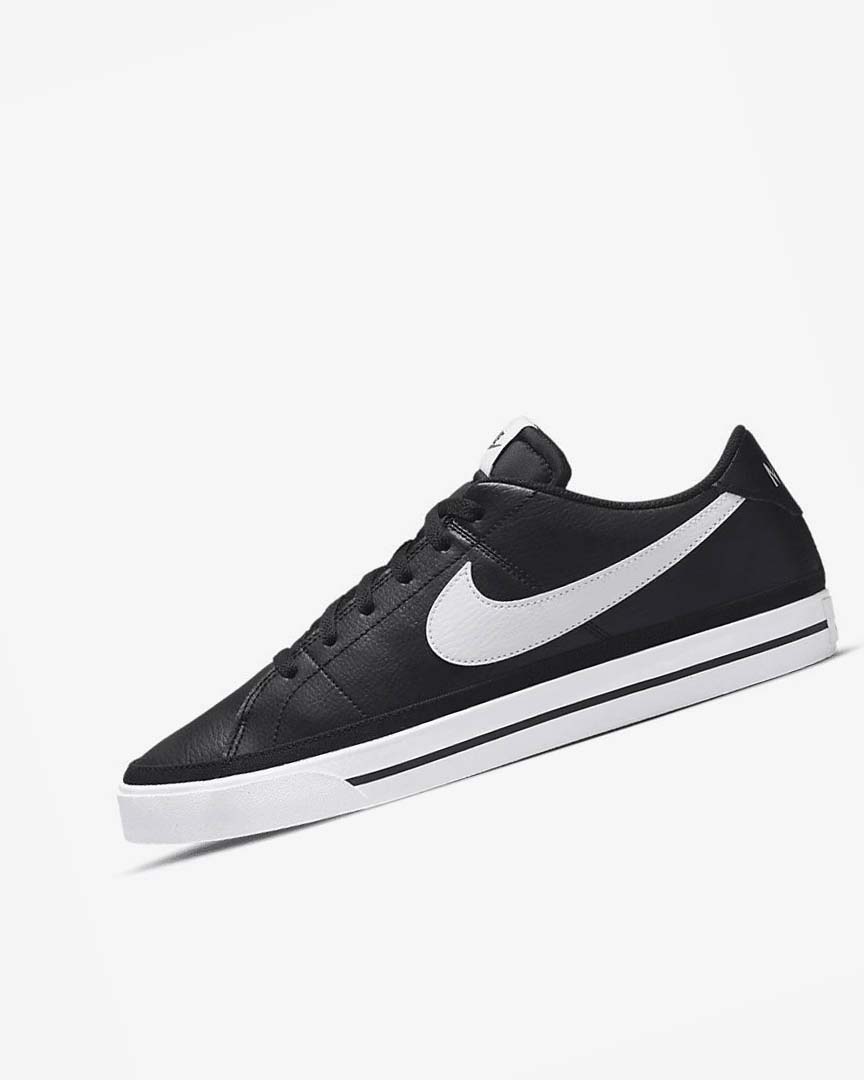 Nike Court Legacy Joggesko Herre Svarte Hvite | NO5071