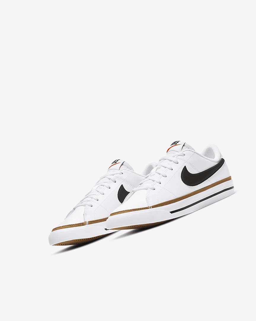 Nike Court Legacy Joggesko Jente Hvite Lyse Brune Svarte | NO5605