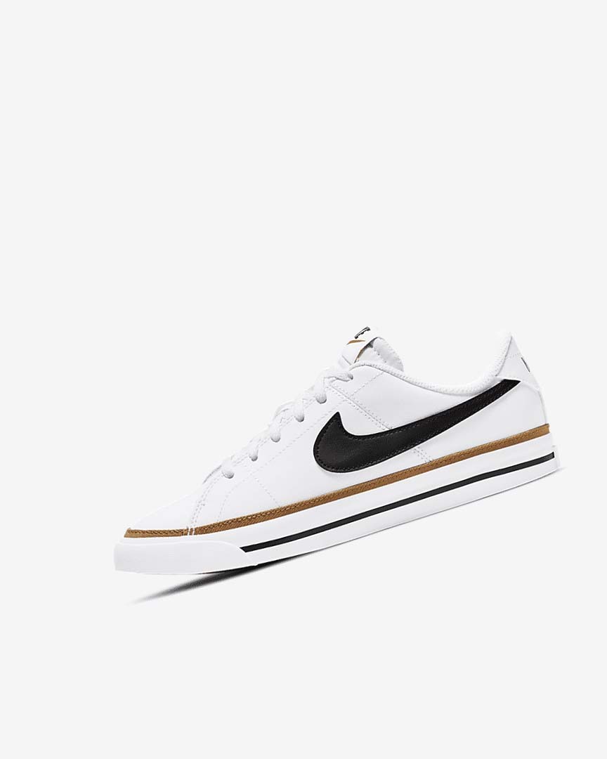 Nike Court Legacy Joggesko Jente Hvite Lyse Brune Svarte | NO5605