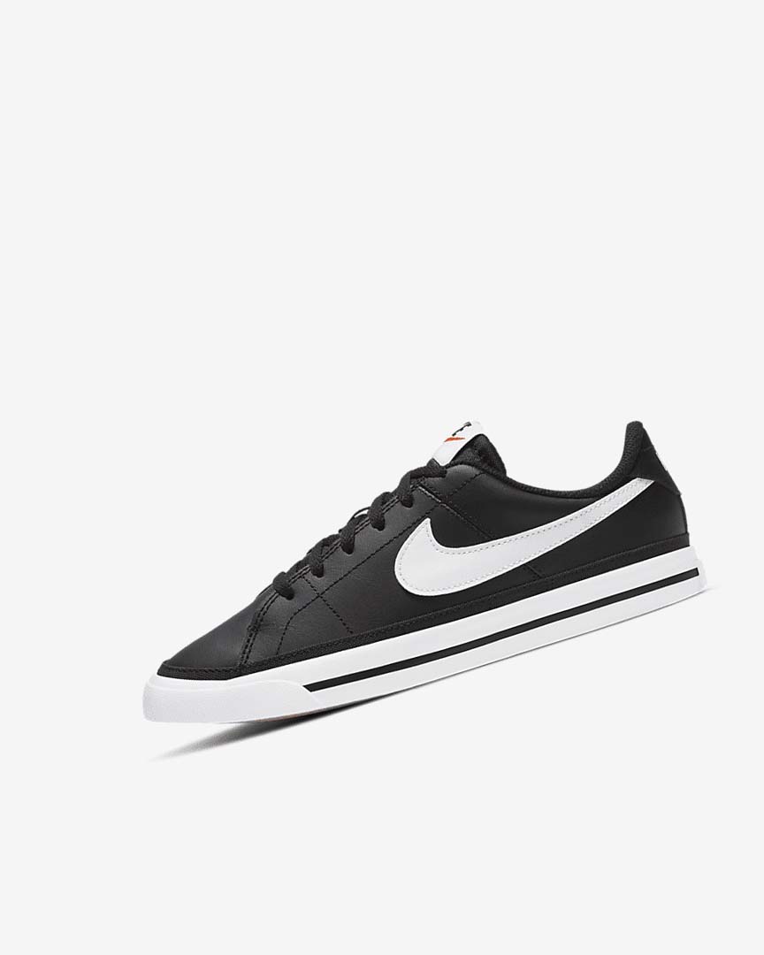 Nike Court Legacy Joggesko Jente Svarte Lyse Brune Hvite | NO2787