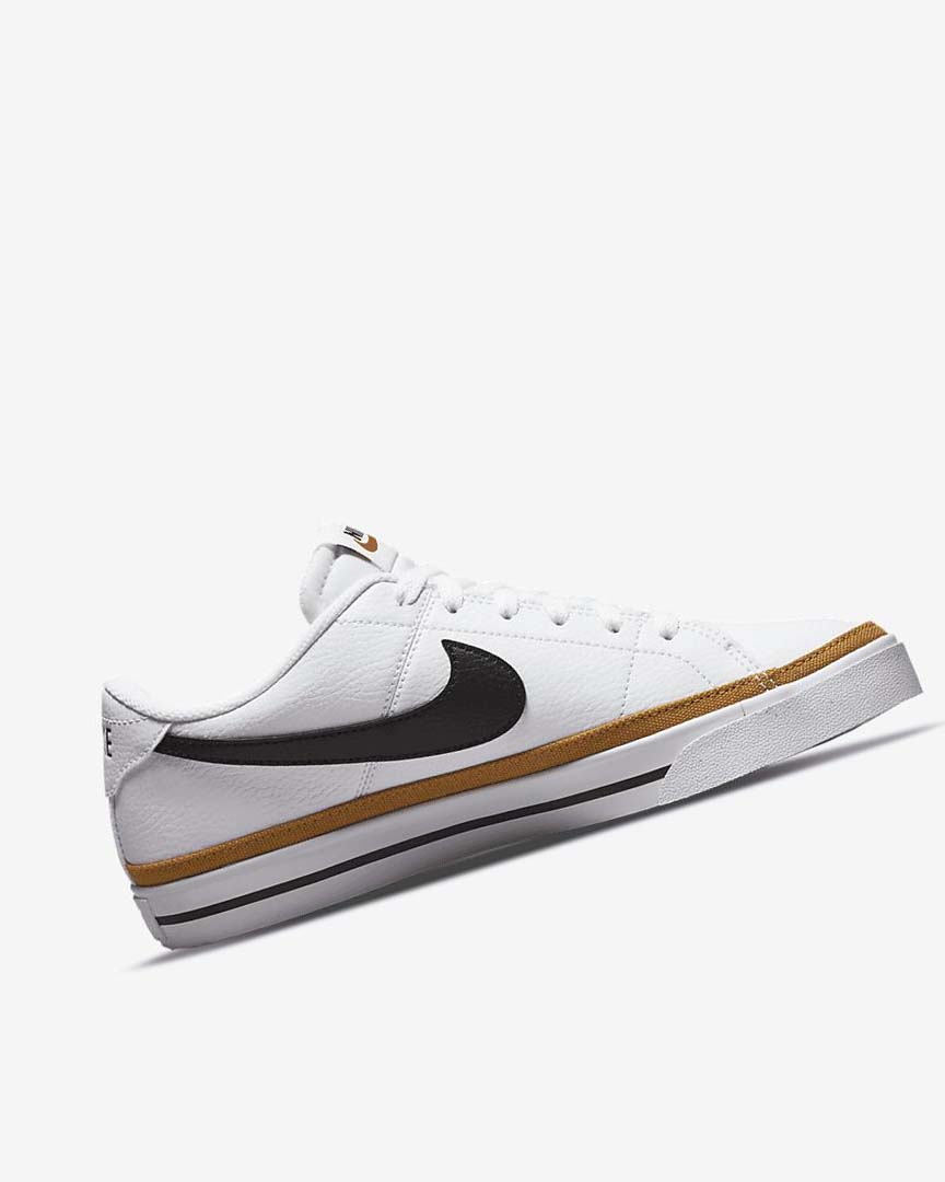 Nike Court Legacy Next Nature Joggesko Dame Hvite Oransje Svarte | NO2548