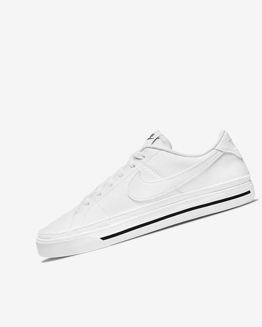 Nike Court Legacy Next Nature Joggesko Dame Hvite Svarte Hvite | NO5359