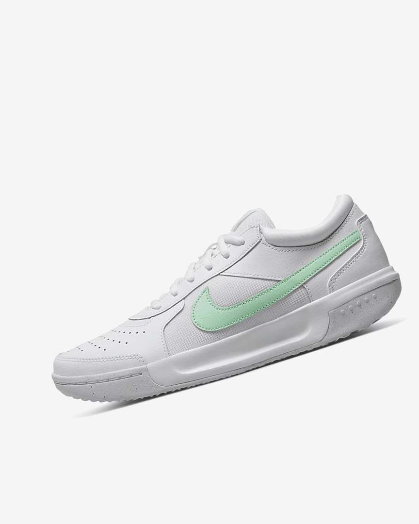 Nike Court Zoom Lite 3 Tennis Sko Dame Hvite Mint | NO5323