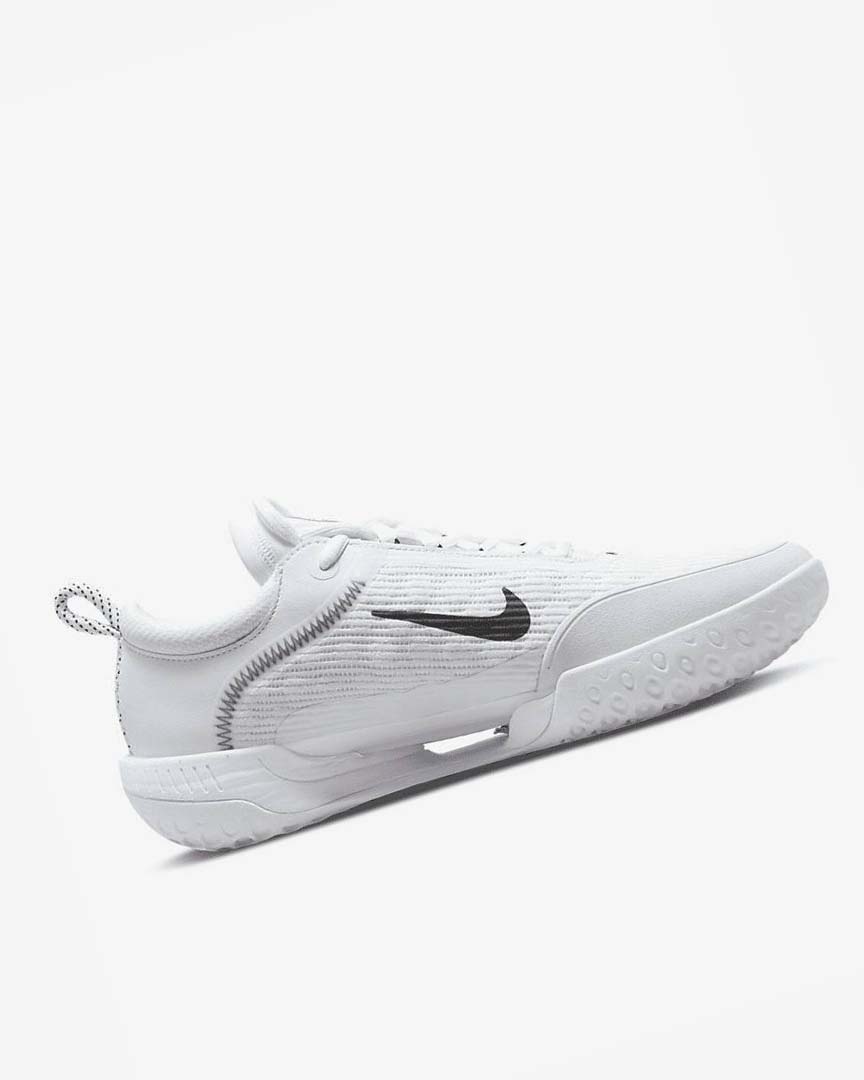 Nike Court Zoom NXT Tennis Sko Herre Hvite Svarte | NO2461