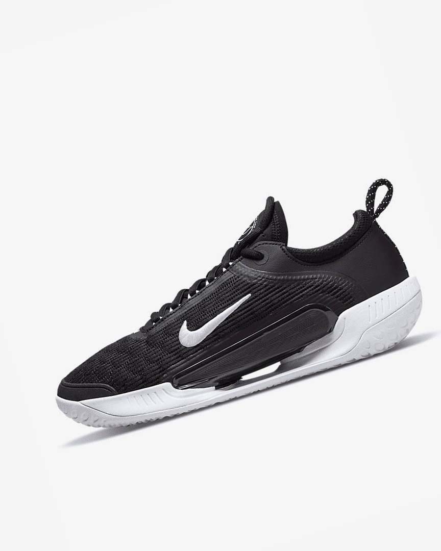 Nike Court Zoom NXT Tennis Sko Herre Svarte Hvite | NO3224