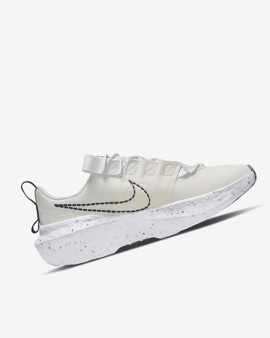 Nike Crater Impact Joggesko Dame Hvite Hvite Svarte | NO2460