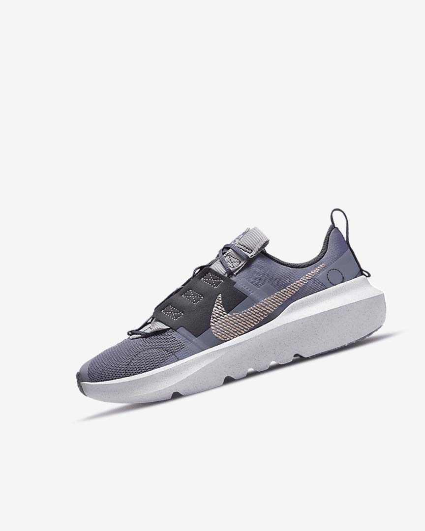 Nike Crater Impact Joggesko Jente Lilla Grå Metal Rød Brune | NO5585