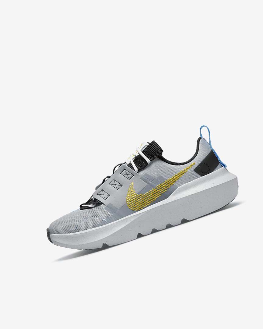 Nike Crater Impact Joggesko Jente Lyse Grå Blå Hvite | NO5010