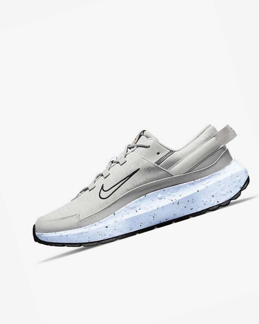 Nike Crater Remixa Joggesko Herre Grå Blå Lyse Beige Svarte | NO2883