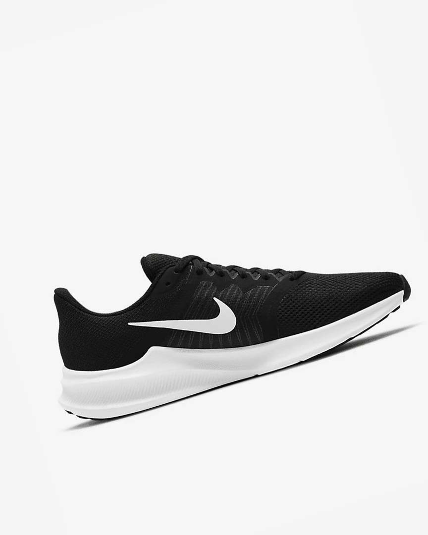 Nike Downshifter 11 Løpesko Vei Herre Svarte Mørke Grå Hvite | NO5599