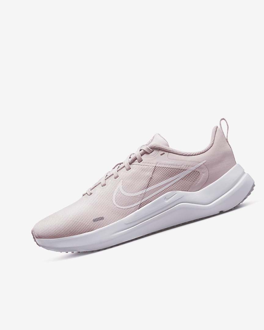 Nike Downshifter 12 Løpesko Vei Dame Rosa Rosa Hvite | NO1173