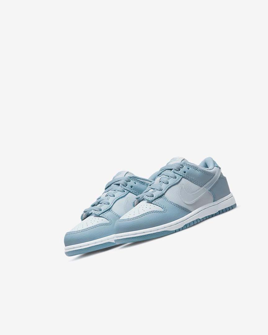 Nike Dunk Low Joggesko Gutt Blå Hvite | NO3013