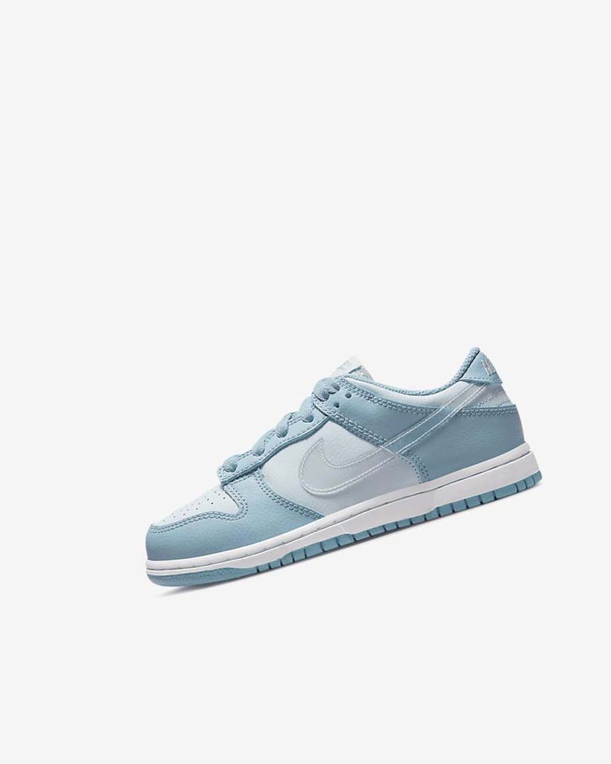 Nike Dunk Low Joggesko Gutt Blå Hvite | NO3013