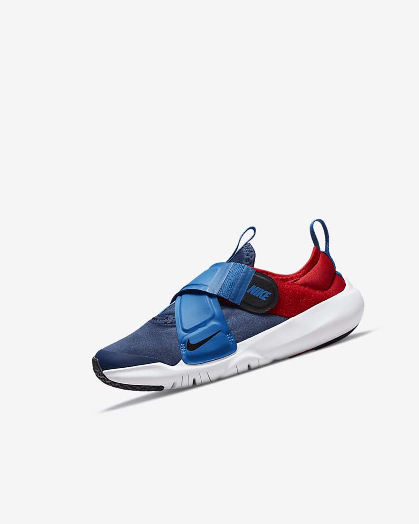 Nike Flex Advance Sko Gutt Marineblå Lyse Blå Rød Svarte | NO2624