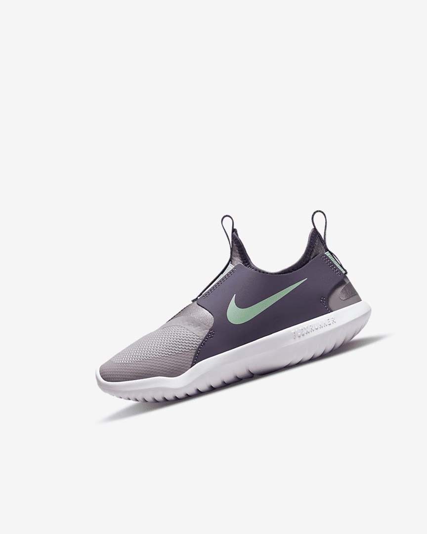 Nike Flex Runner Sko Gutt Grå Lilla Mint | NO4707