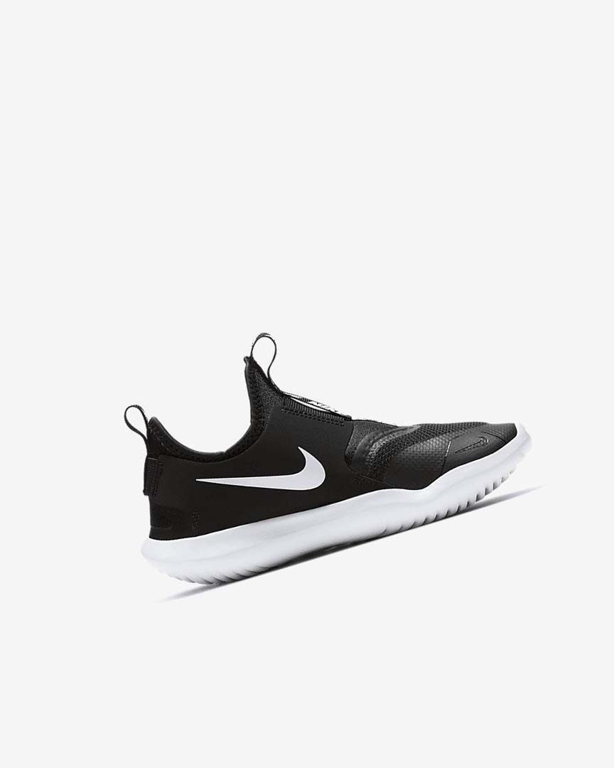 Nike Flex Runner Sko Gutt Svarte Hvite | NO3001