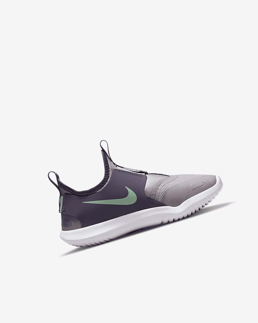 Nike Flex Runner Sko Jente Grå Lilla Mint | NO5589