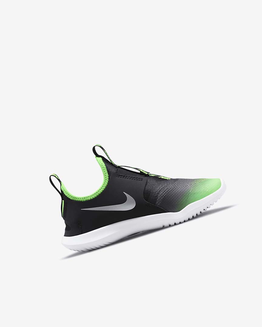 Nike Flex Runner Sko Jente Svarte Grønn | NO4579