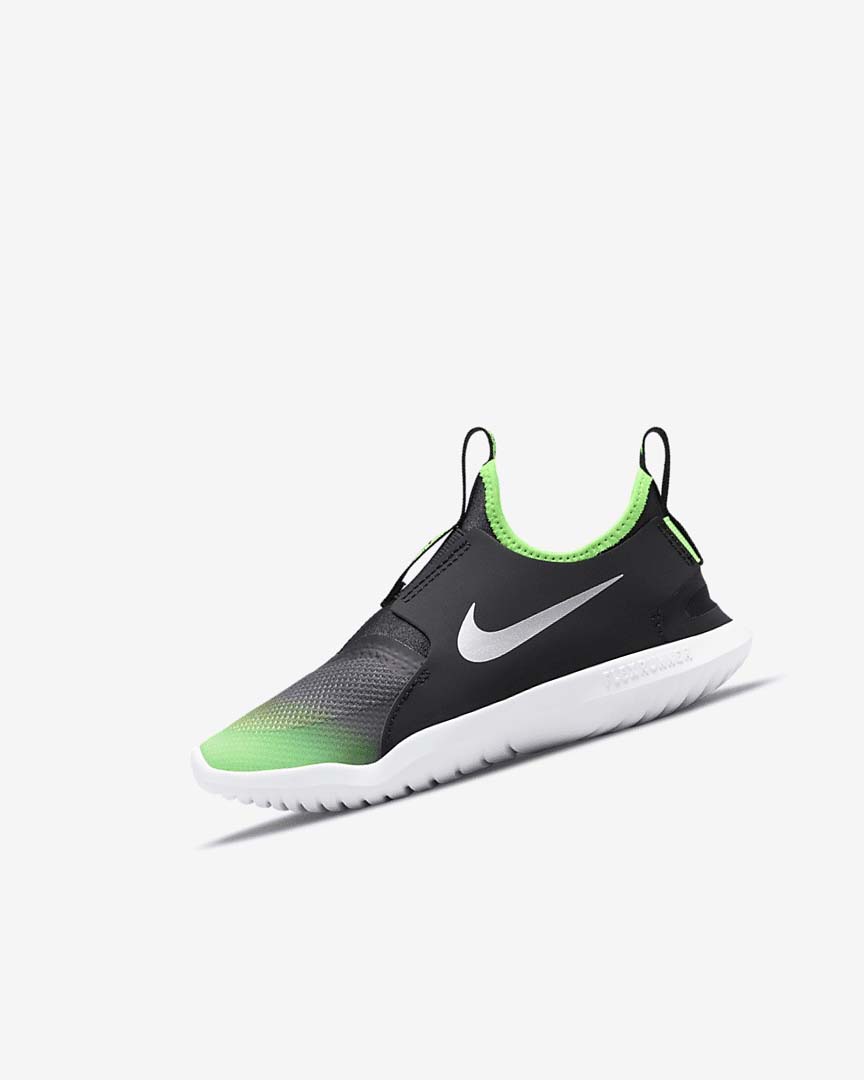 Nike Flex Runner Sko Jente Svarte Grønn | NO4579