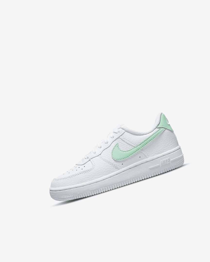 Nike Force 1 Sko Gutt Hvite Mint | NO2815