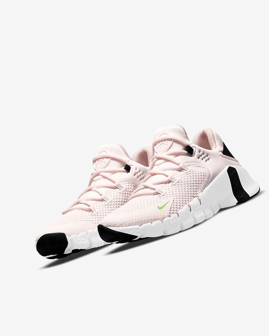 Nike Free Metcon 4 Treningssko Dame Lyse Rosa Hvite Svarte Grønn | NO5436