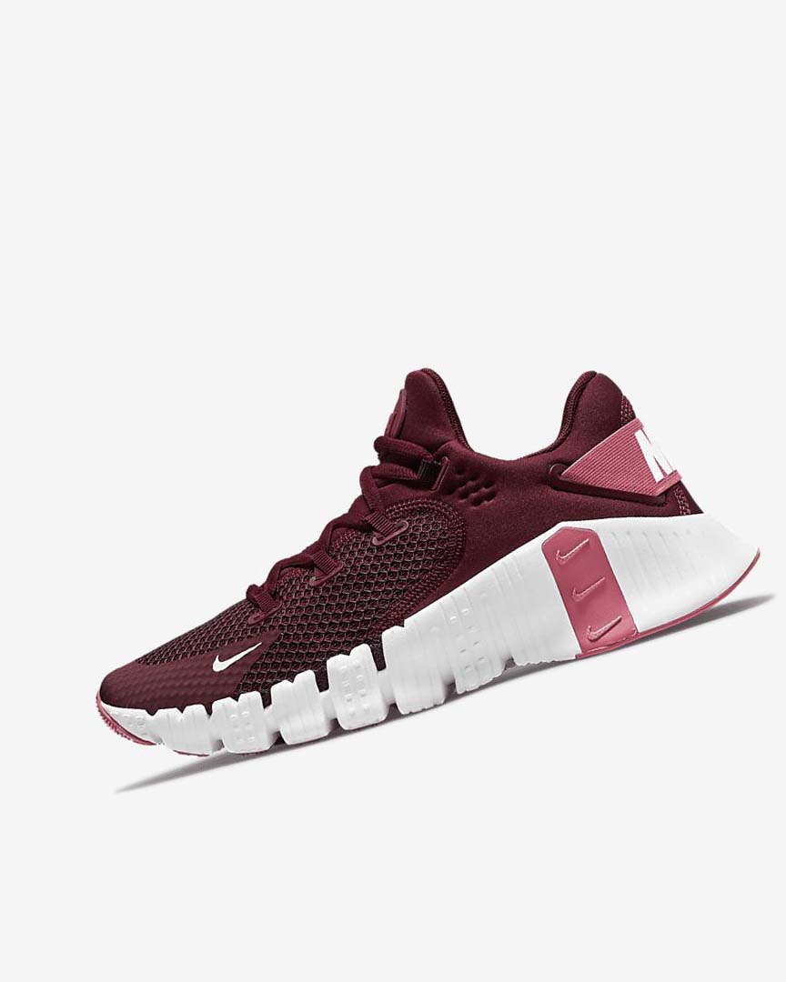 Nike Free Metcon 4 Treningssko Dame Rosa Svarte Hvite | NO1195