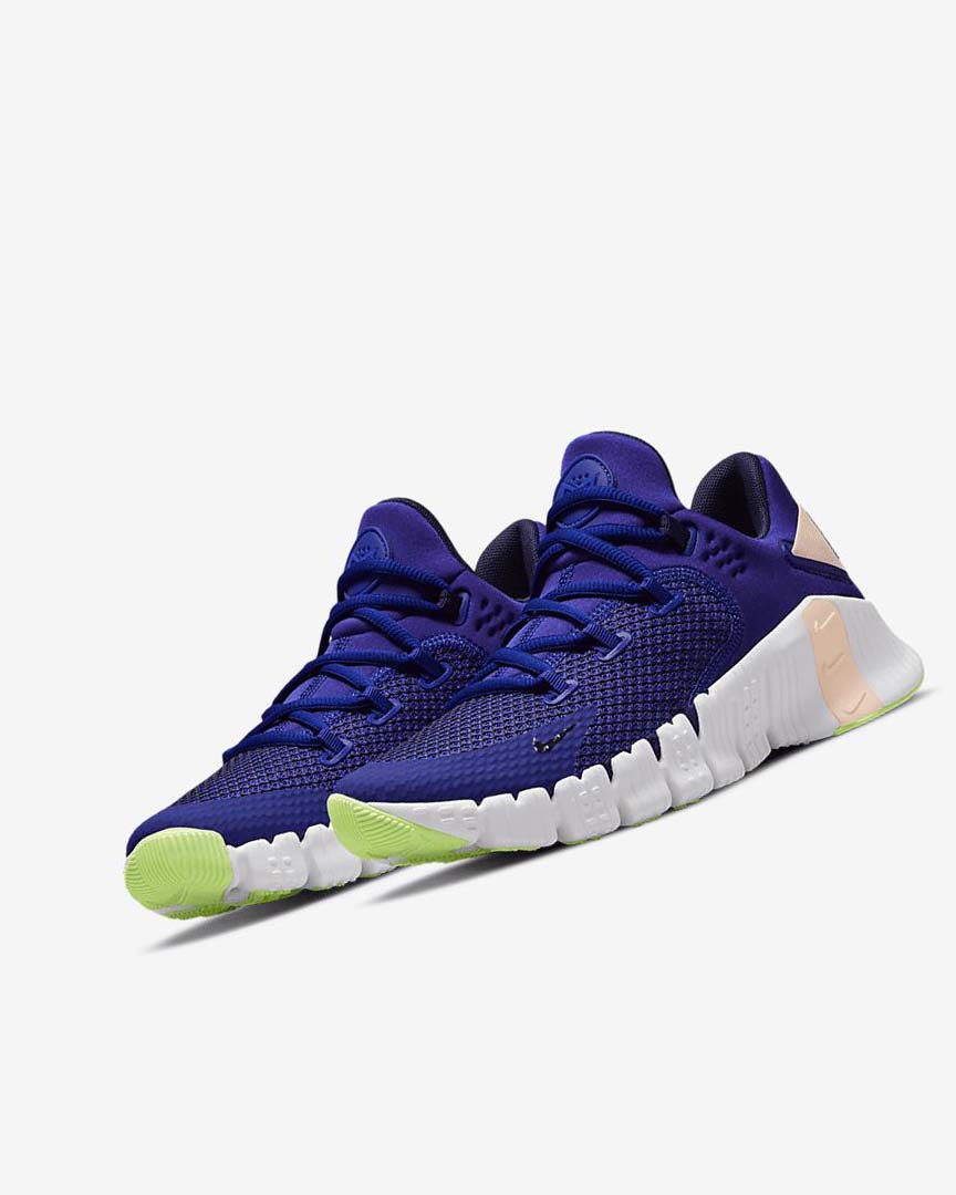 Nike Free Metcon 4 Treningssko Dame Rød Lyse Grønn Blå | NO5468