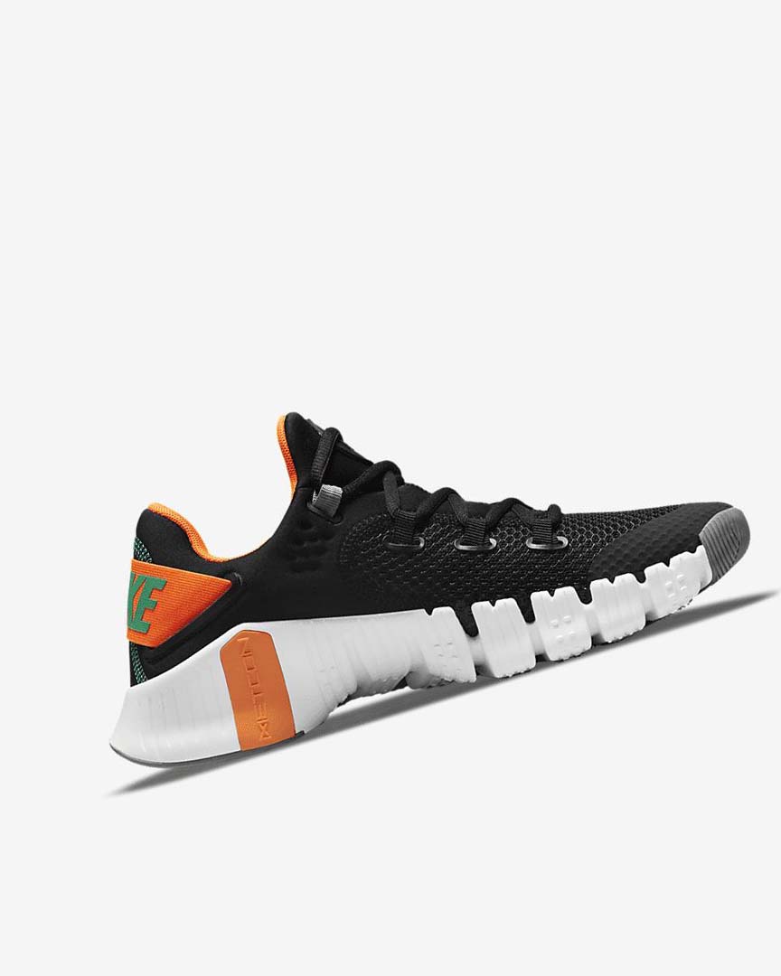 Nike Free Metcon 4 Treningssko Dame Svarte Oransje Hvite Turkis | NO4785