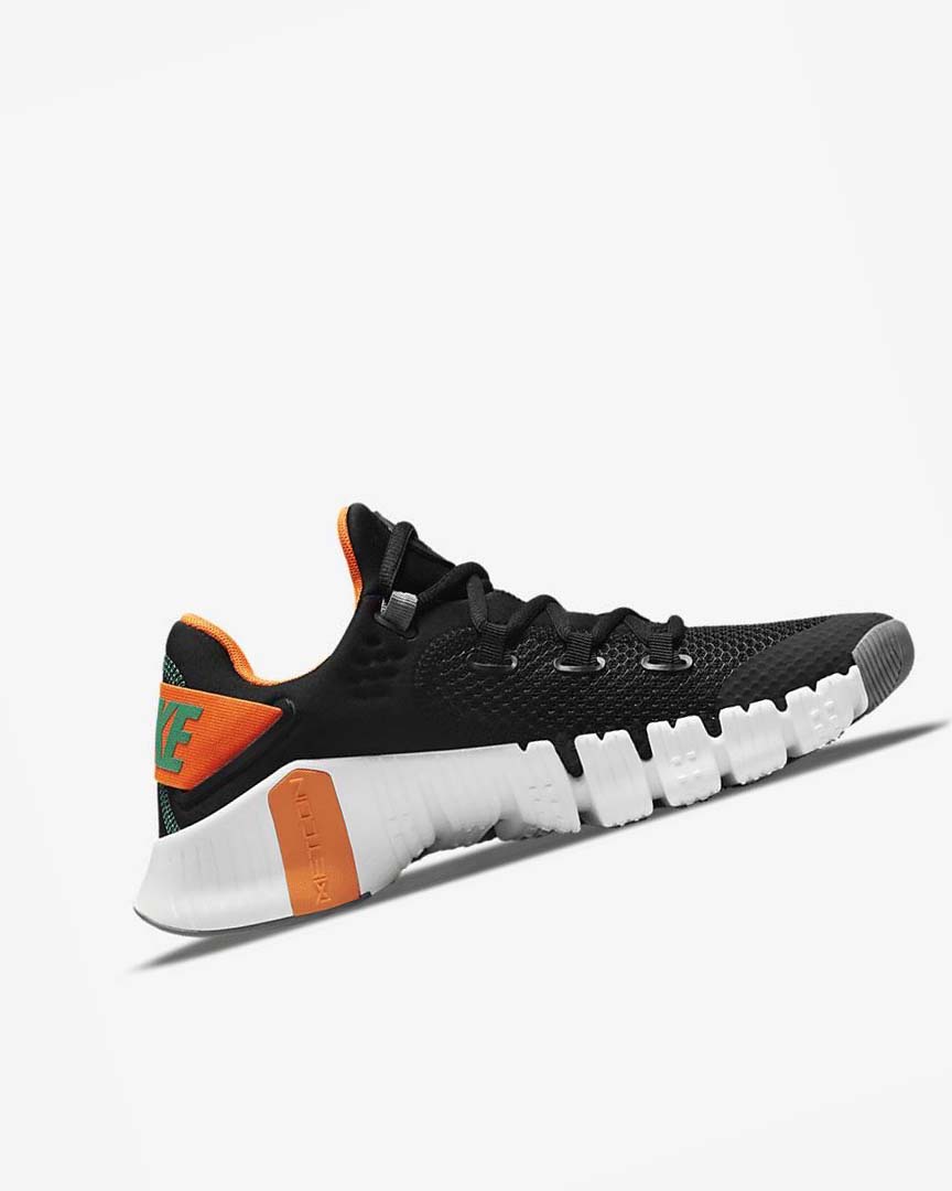 Nike Free Metcon 4 Treningssko Herre Svarte Oransje Hvite Turkis | NO4997