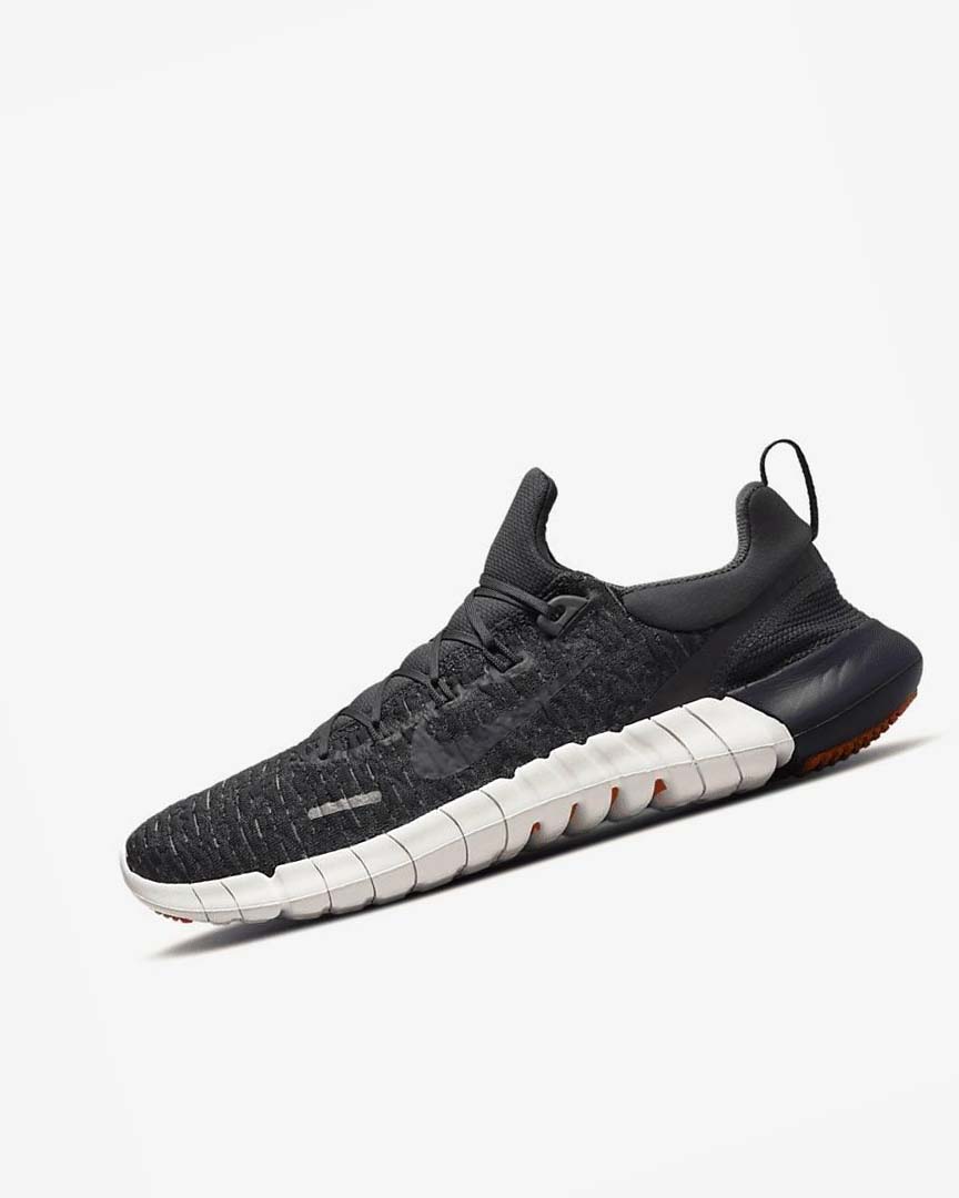 Nike Free Run 5.0 Løpesko Vei Herre Mørke Grå Grå Blå | NO4782