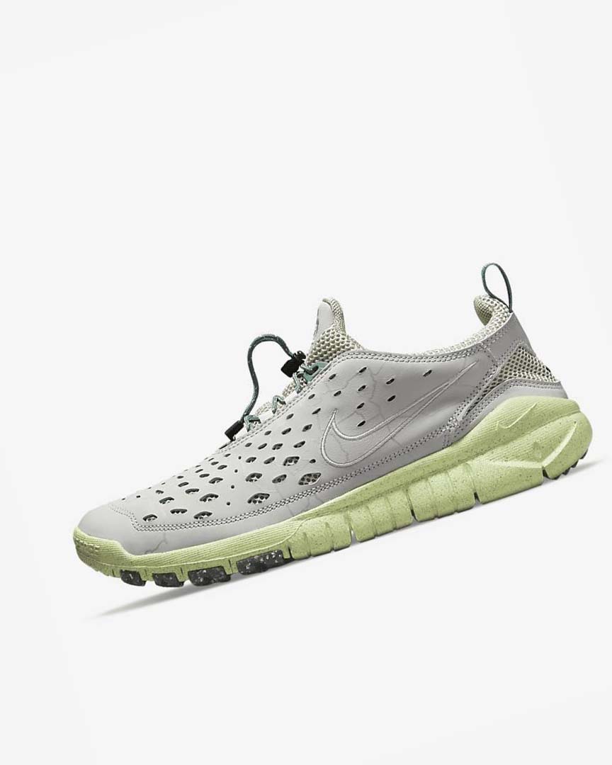 Nike Free Run Trail Løpesko Herre Grå Lyse Beige Grå | NO5043