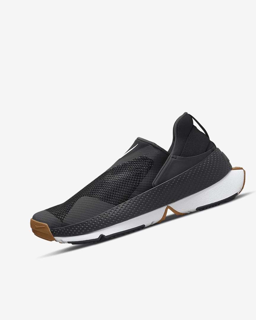 Nike Go FlyEase Joggesko Dame Svarte Mørke Grå Gull Hvite | NO2274